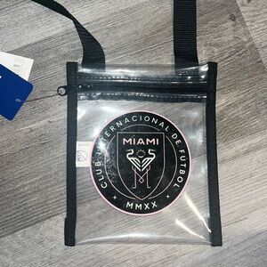 Inter Miami CF clear bag